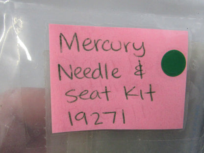 NEW OEM 19271 Mercury Quicksilver Needle & Seat Kit 0810