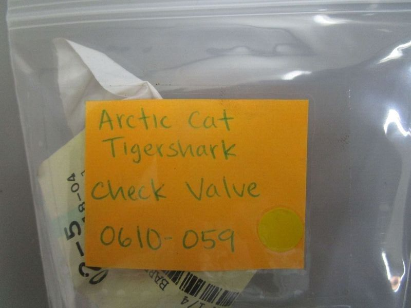 *NEW OEM* 0770 Arctic Cat Tigershark Check Valve 0610-059