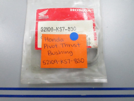 *NEW OEM* 0810 Honda Pivot Thrust Bushing 52109-KS7-830