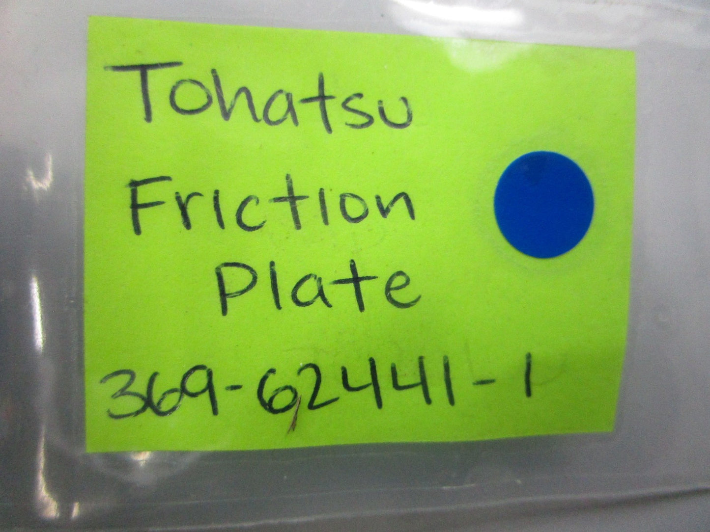NEW OEM 369-62441-1 369624411 Tohatsu Friction Plate 0810
