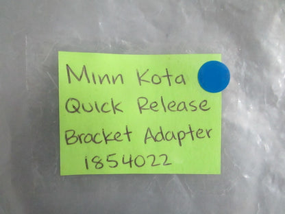 NEW OEM 1854022 237-5326 Minn Kota Quick Release Bracket Adapter 0820