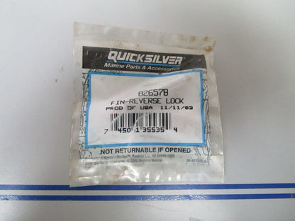 *NEW OEM* 0770 Mercury Quicksilver Reverse Lock Pin 826578