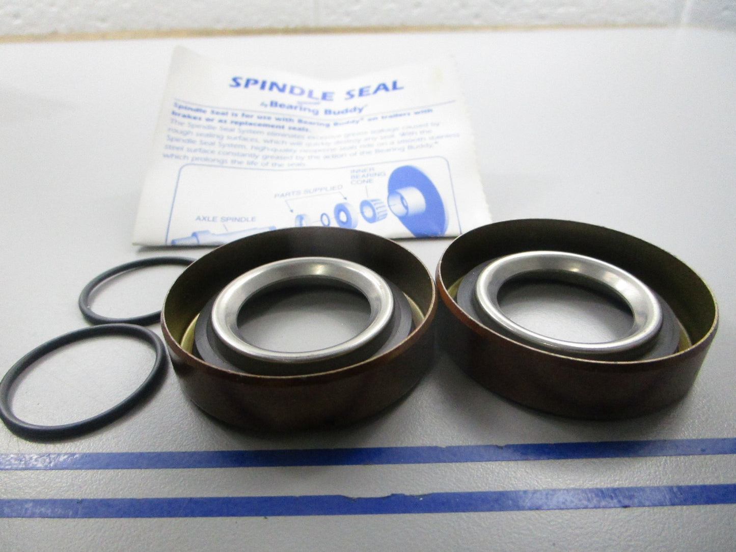 NEW Model #1 Bearing Buddy Spindle Seal Kit 0810