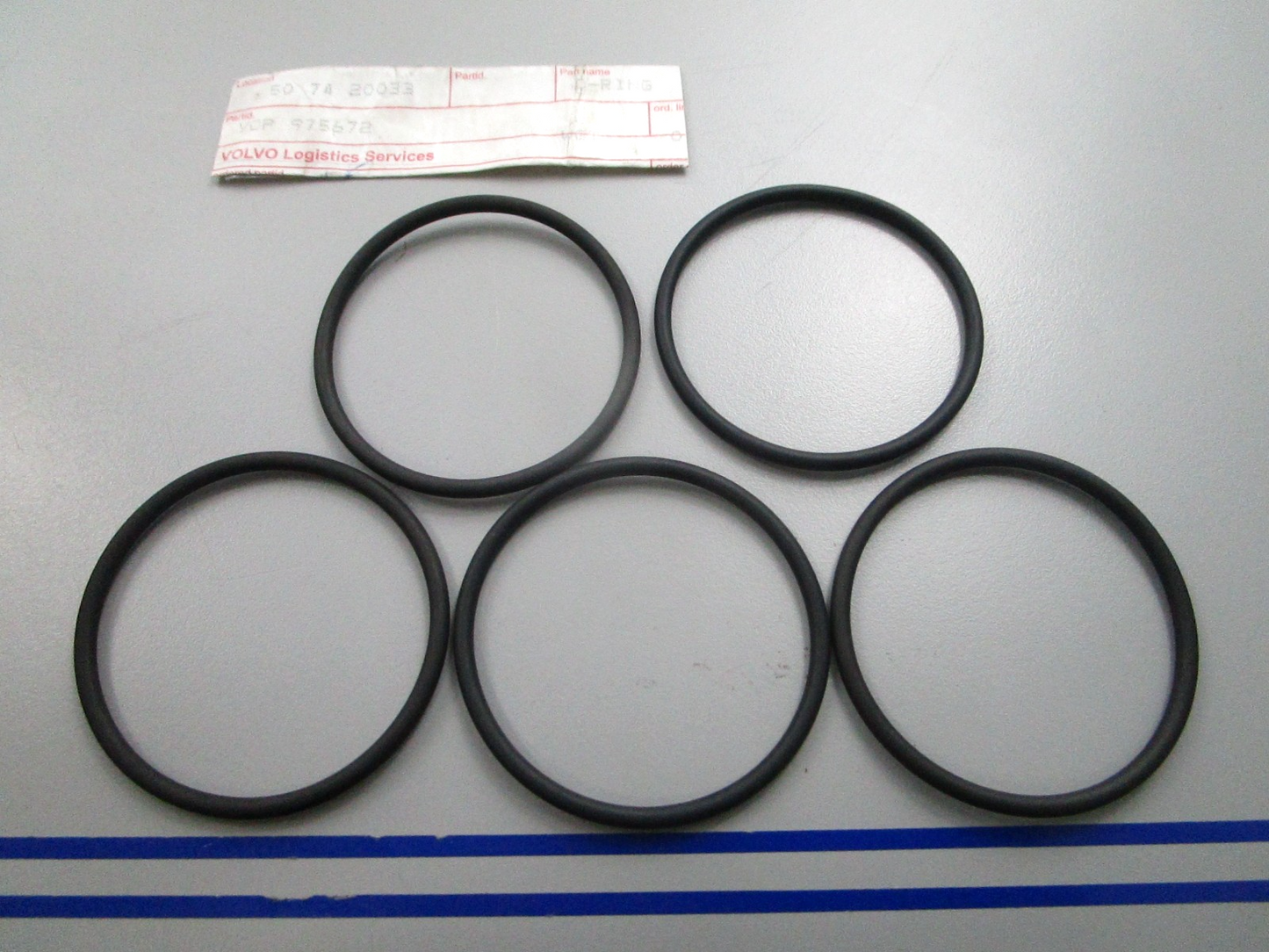 NEW OEM (LOT OF 5) Volvo Penta 975672 O-Ring 0810