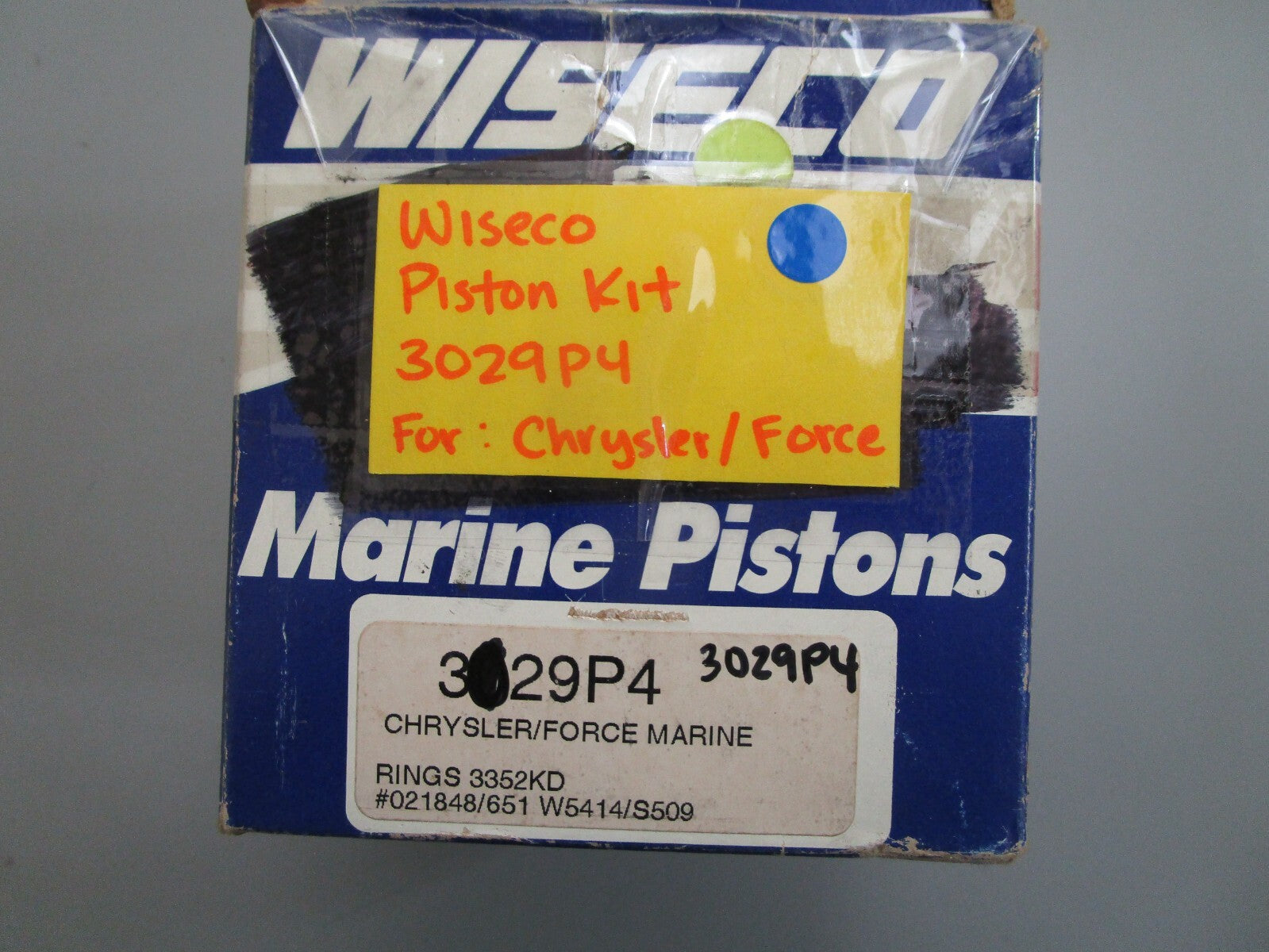 *NEW* 0820 Wiseco Piston Kit 3029P4 For: Chrysler/Force