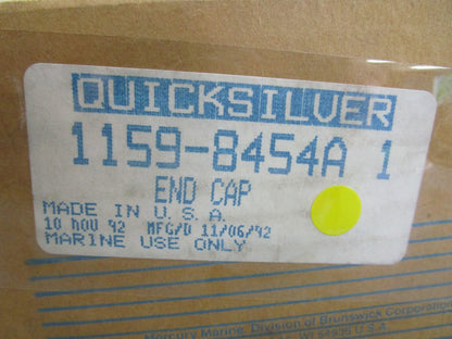*NEW OEM* 0820 Mercury Quicksilver End Cap 1159-8454A 1
