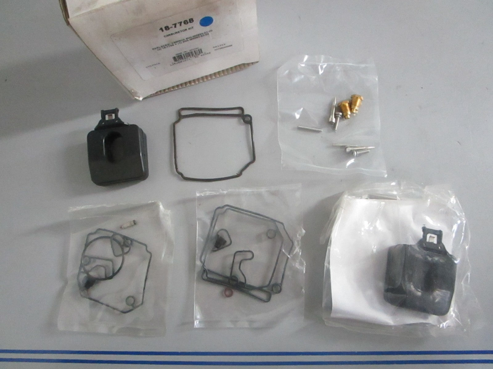 NEW 18-7768 Sierra Carburetor Kit Rep: 6H4-W0093-93-00 Yamaha 0820