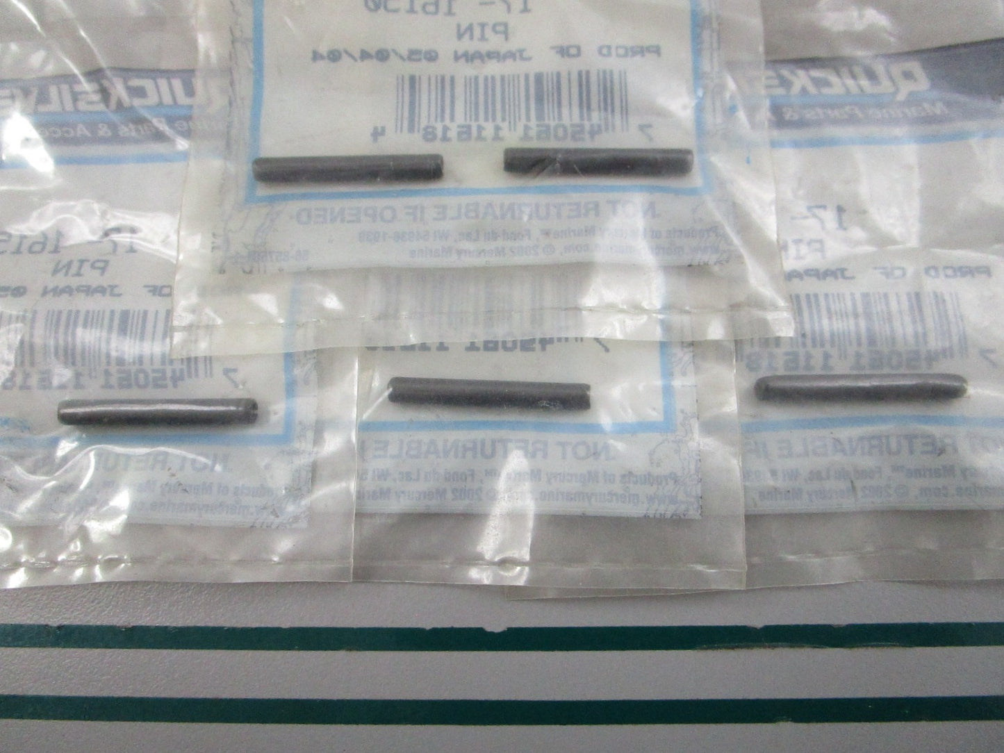 NEW OEM (LOT OF 5) 17-16150 Mercury Quicksilver Clutch Pin 0810