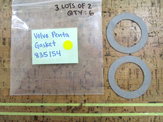 *NEW OEM* (LOT OF 2) 0750 Volvo Penta GASKET 835154