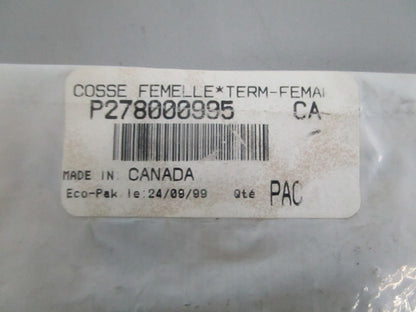 NEW OEM 278000995 Sea-Doo Female Terminal 0820