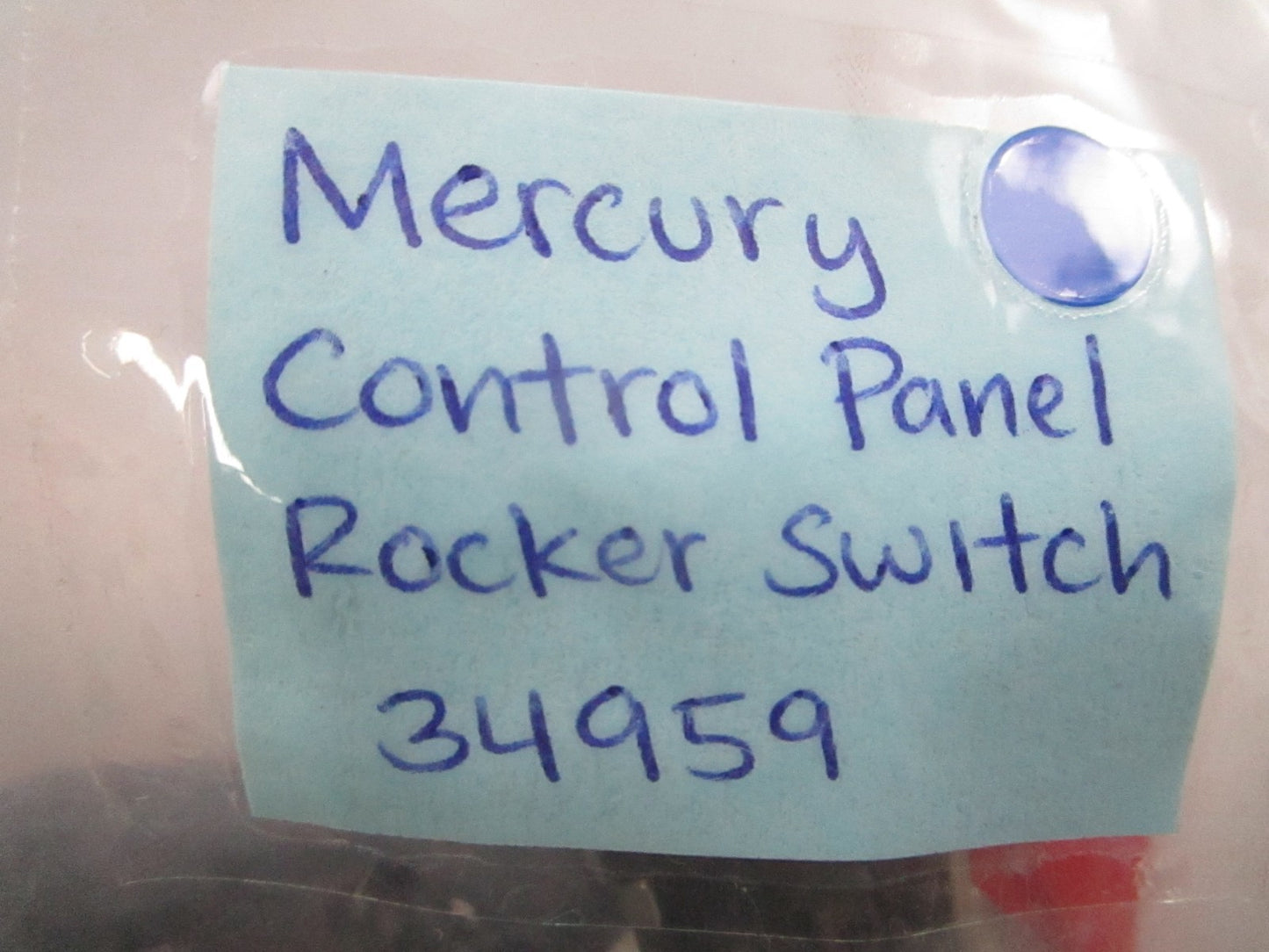 *NEW OEM* 0810 Mercury Quicksilver Control Panel Rocker Switch 34959