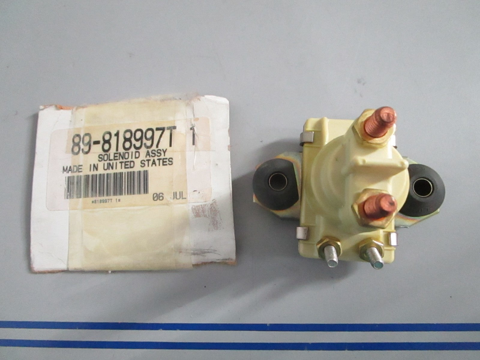NEW OEM 89-818997T1 Mercury Quicksilver Solenoid Assy 0820
