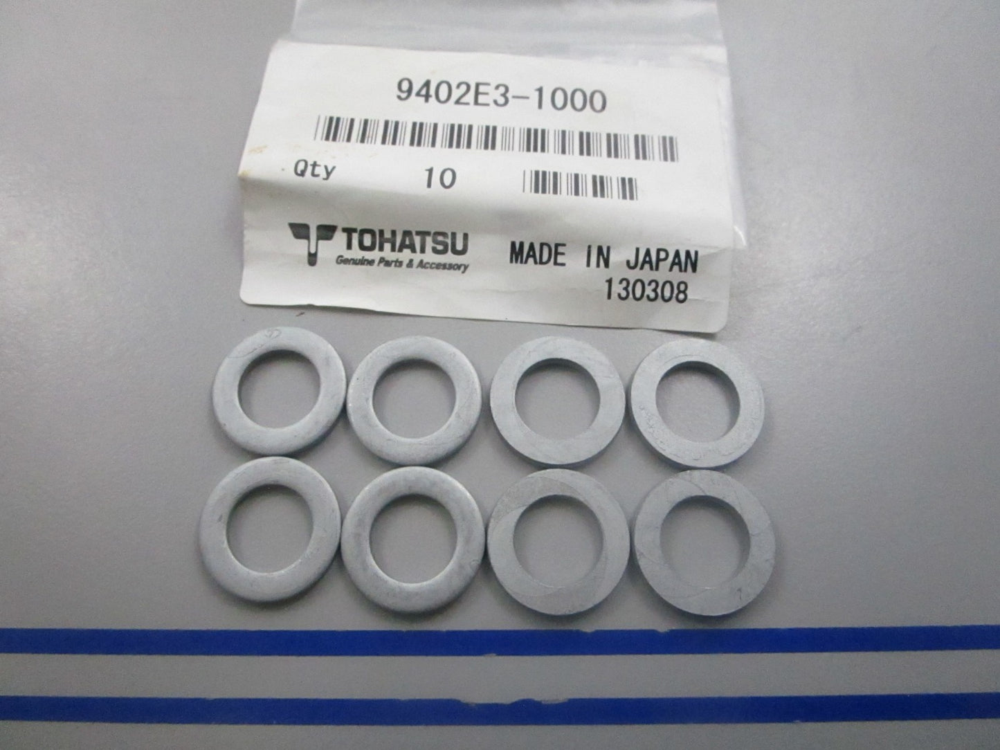NEW OEM (LOT OF 8) 9402E3-1000 Tohatsu Washer 0810