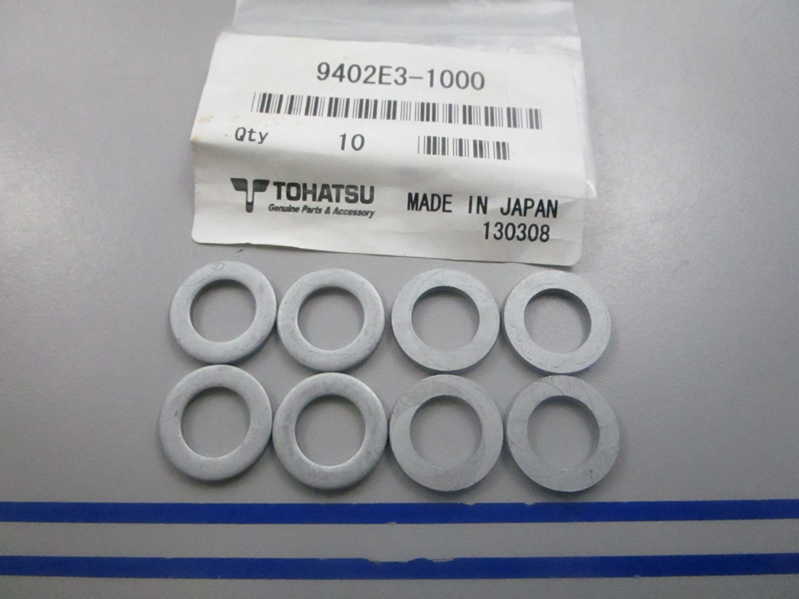 NEW OEM (LOT OF 8) 9402E3-1000 Tohatsu Washer 0810