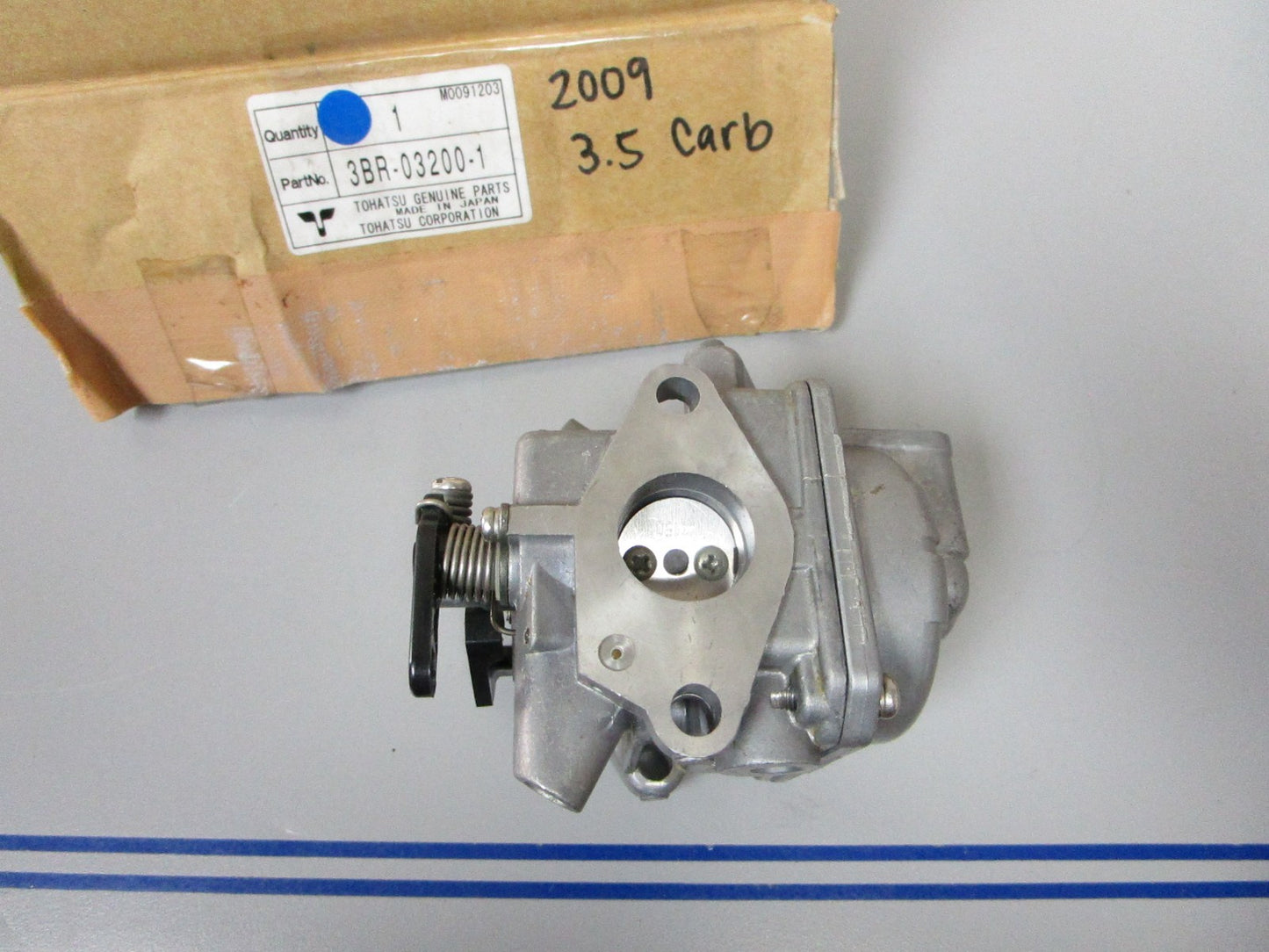 NEW OEM 3BR-03200-1 Tohatsu Nissan 2009 3.5hp Carburetor 0720
