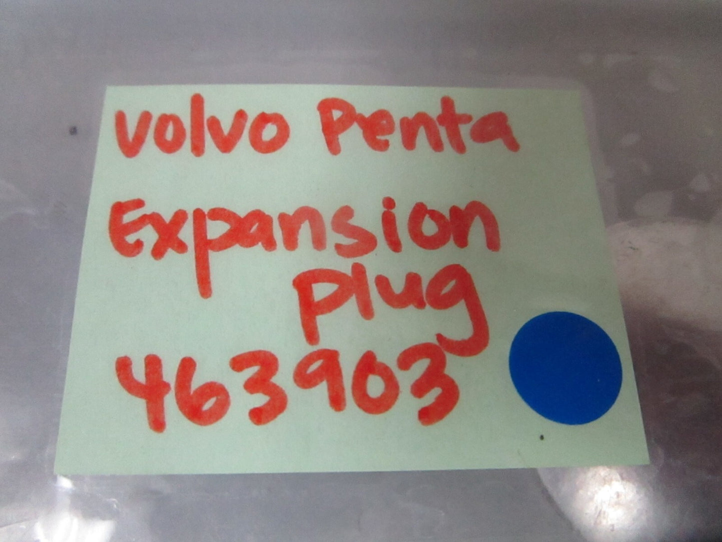 *NEW OEM* 0810 Volvo Penta Expansion Plug 463903