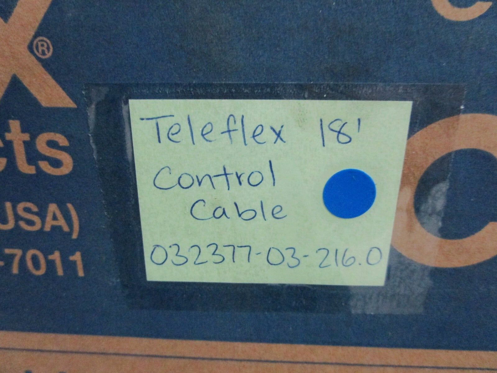 *NEW* 0820 Teleflex 18' Control Cable 032377-03-216.0