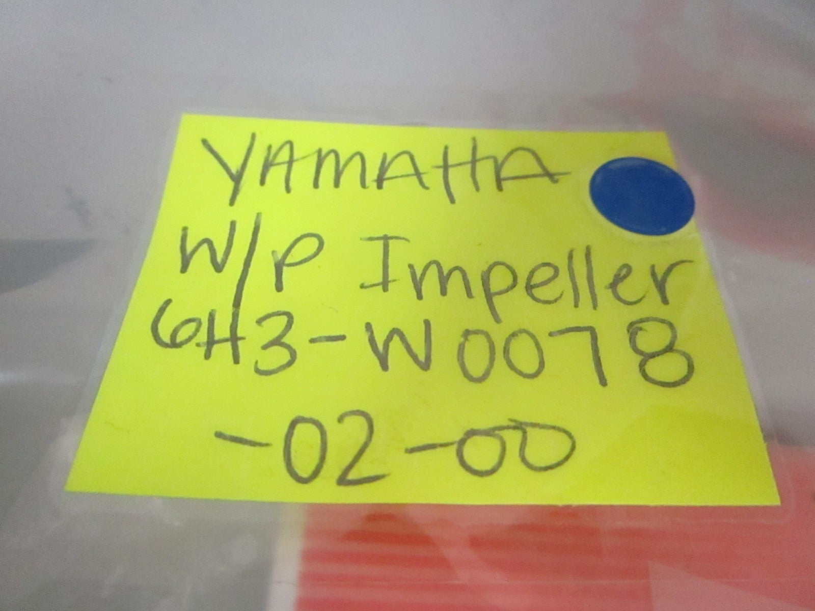 *NEW OEM* 0720 Yamaha Water Pump Impeller Kit 6H3-W0078-02-00