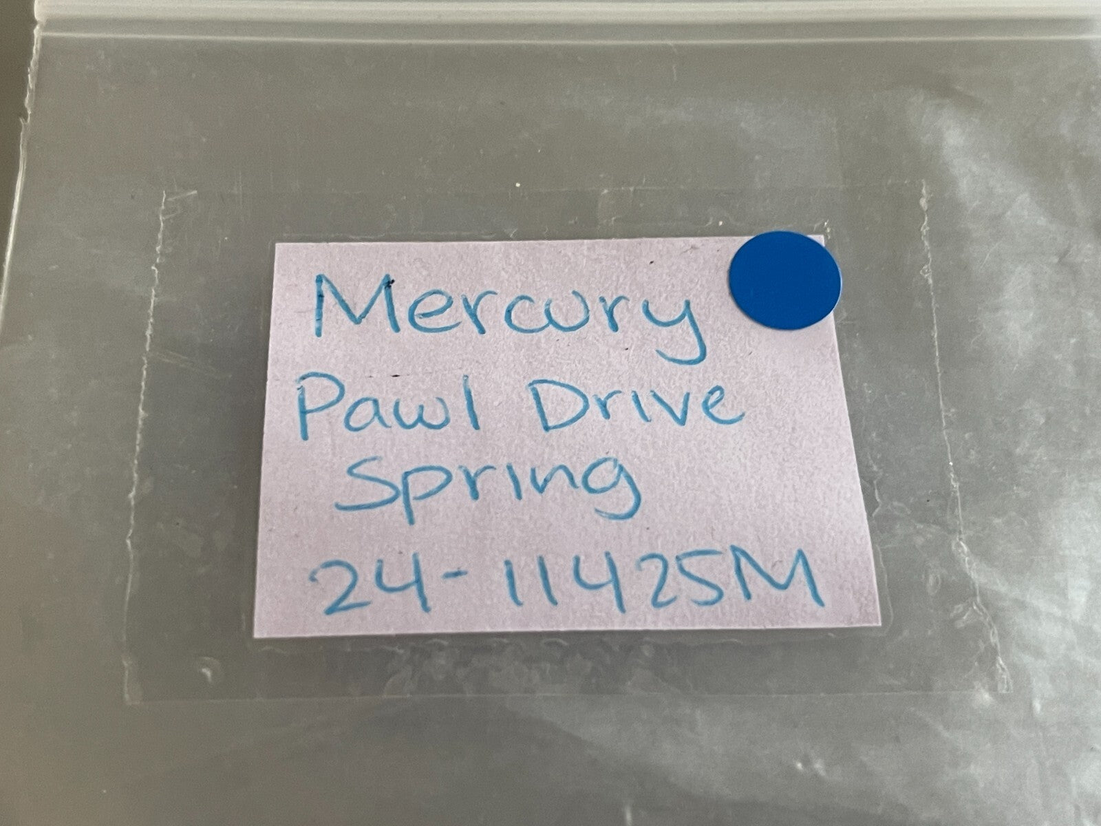 *NEW OEM* 0720 Mercury Quicksilver Pawl Drive Spring 12-11425M
