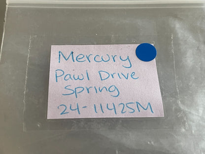 *NEW OEM* 0720 Mercury Quicksilver Pawl Drive Spring 12-11425M