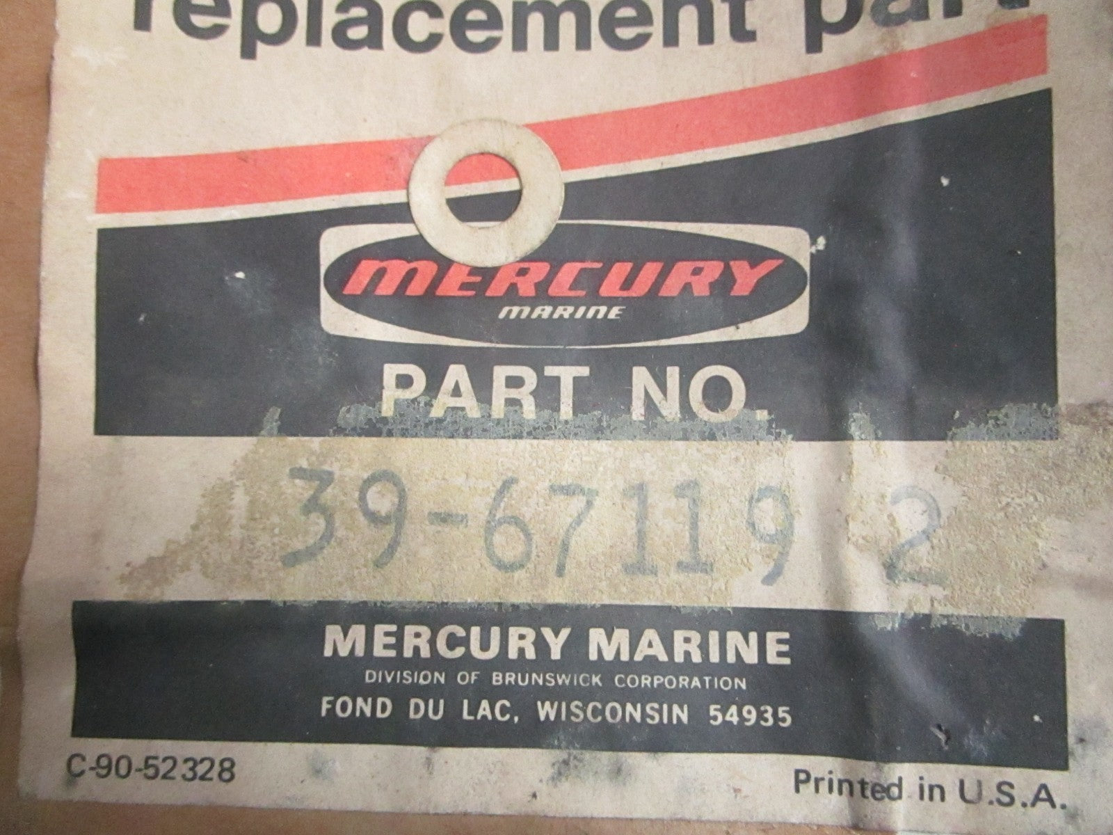 NEW OEM 39-67119 Mercury Quicksilver 2 STD Piston Ring Sets 0820