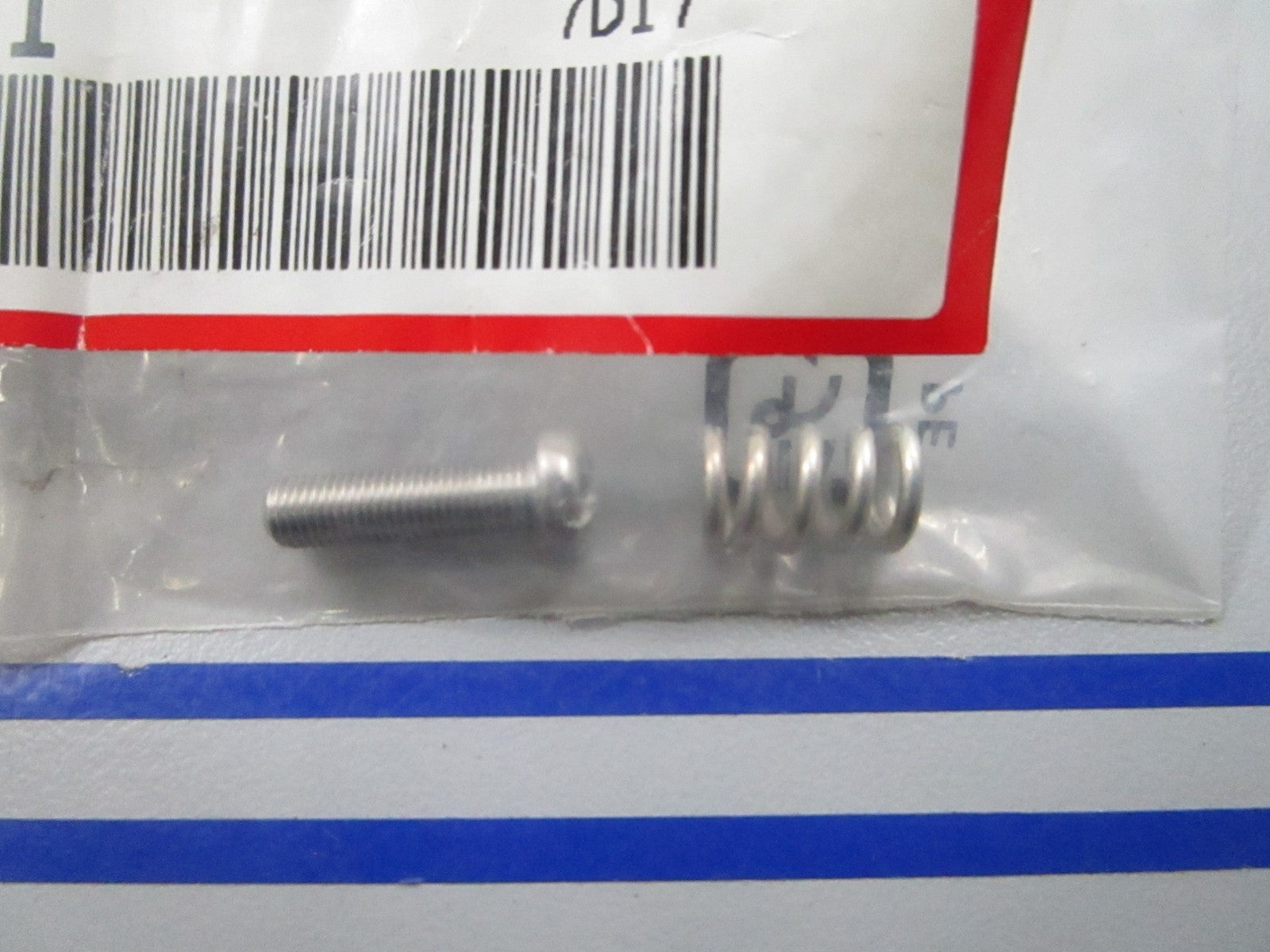 *NEW OEM* 0810 Honda Screw & Spring Set 16028-ZV3-000