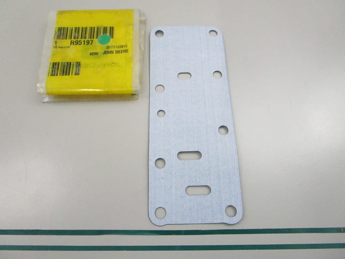 John Deere NEW OEM Steel Gasket R95197 6010 6020 6100 6200 6300 6400 NOS 0810