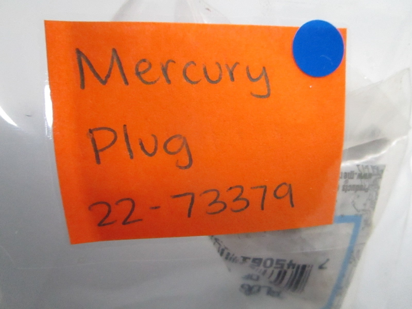 *NEW OEM* (LOT OF 4) 0810 Mercury Quicksilver Plug 22-73379