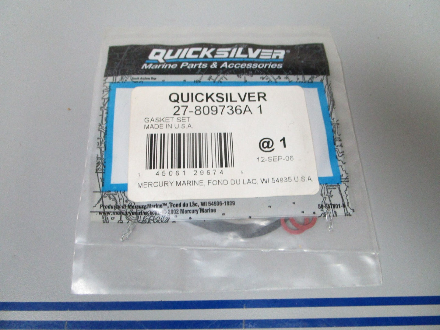 *NEW OEM* 0810 Mercury Quicksilver Gasket Set 27-809736A1