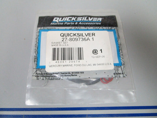 *NEW OEM* 0810 Mercury Quicksilver Gasket Set 27-809736A1