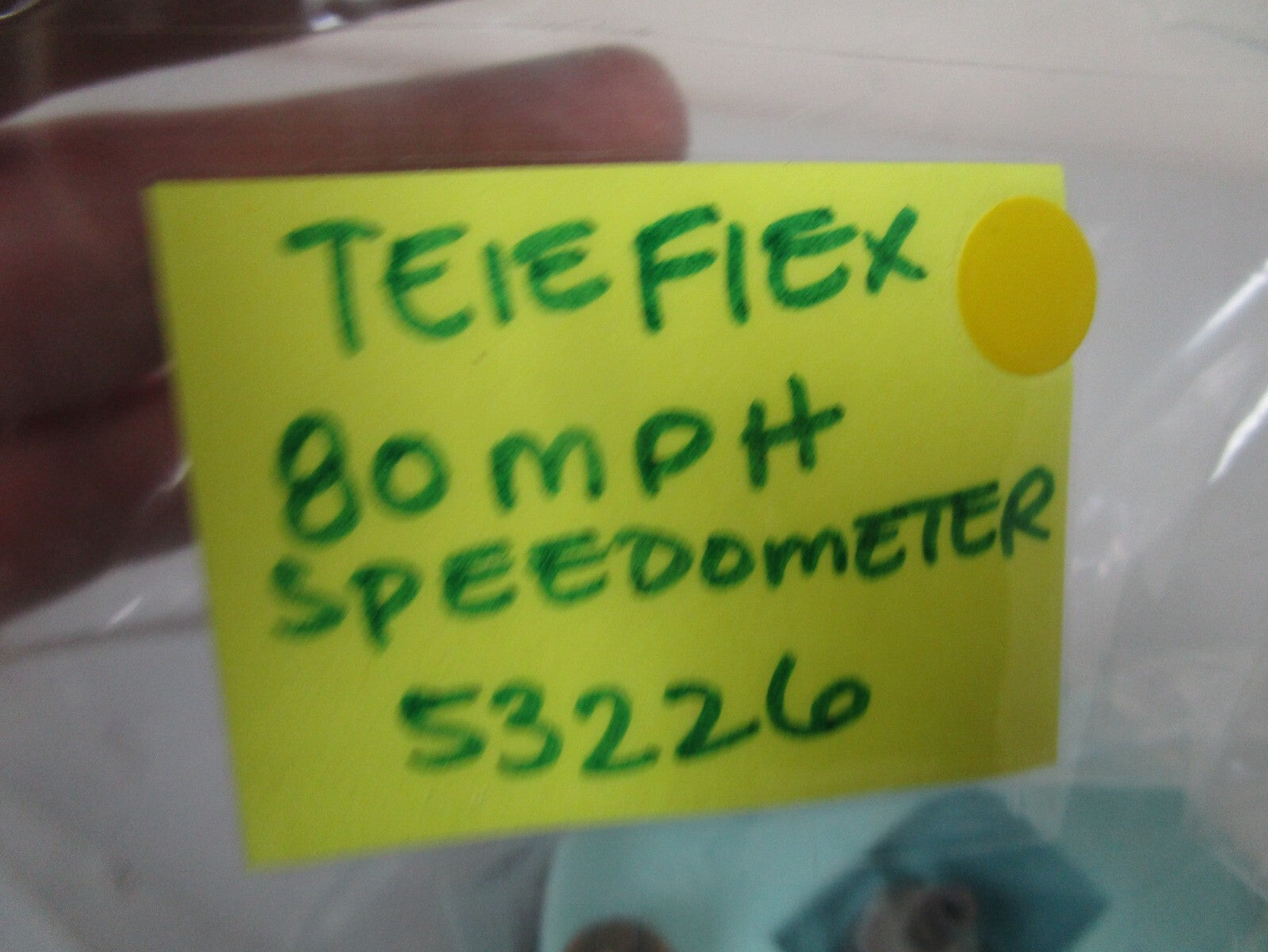 *NEW* 0810 Teleflex 80 MPH Speedometer 53226