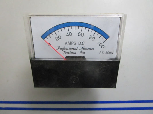 *NEW* 0820 Pro Marine 50mV (0-100) AMP Meter AP670N
