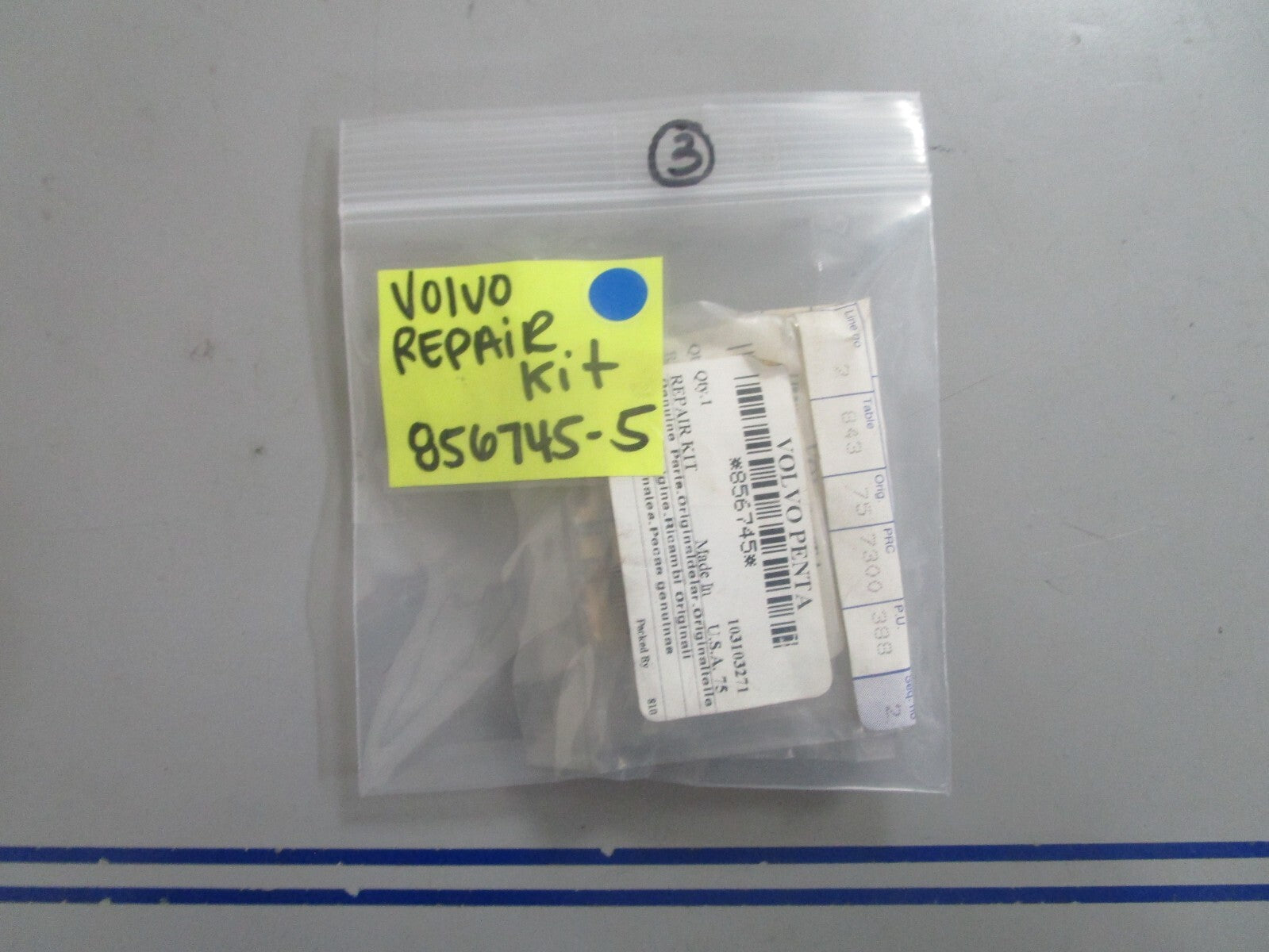 *NEW OEM* 0810 Volvo Penta Repair Kit 856745-5