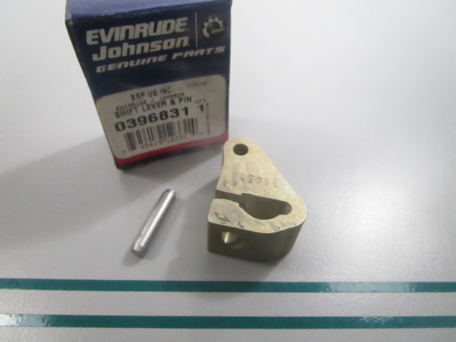 NEW OEM 396831 0396831 OMC Johnson Evinrude Shift & Lever Pin 0810