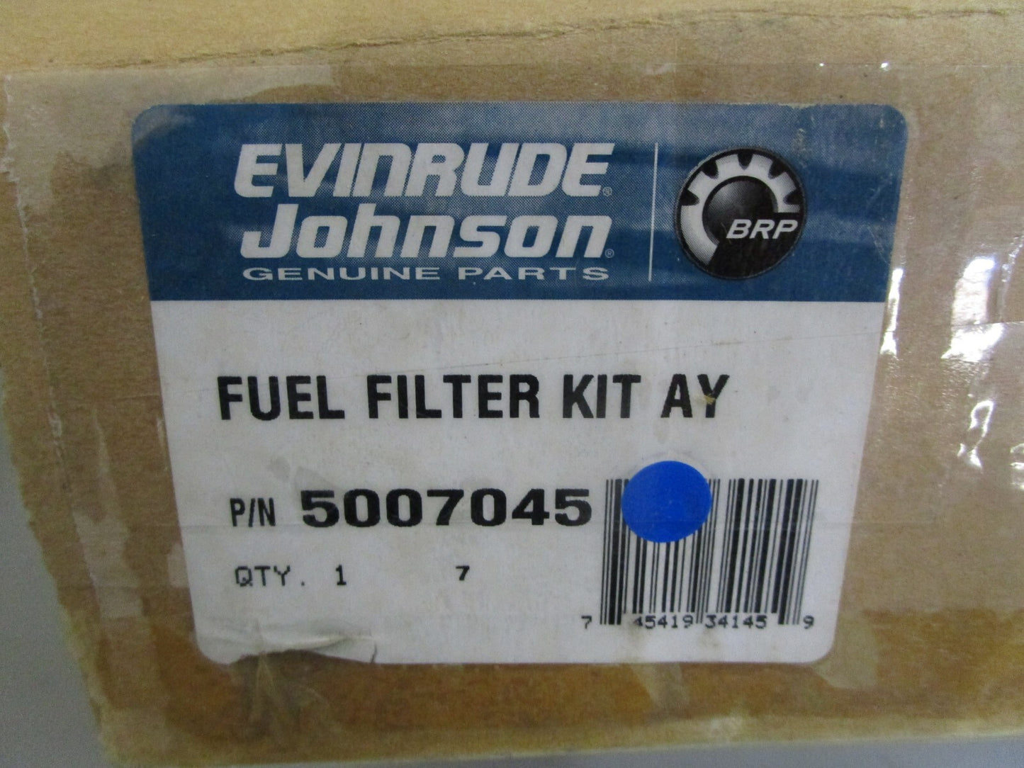 *NEW OEM* 0820 OMC Johnson Evinrude Fuel Filter Kit Ay 5007045