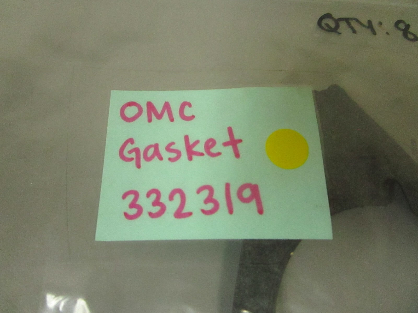*NEW OEM* 0750 OMC Johnson Evinruide GASKET 332319 0332319