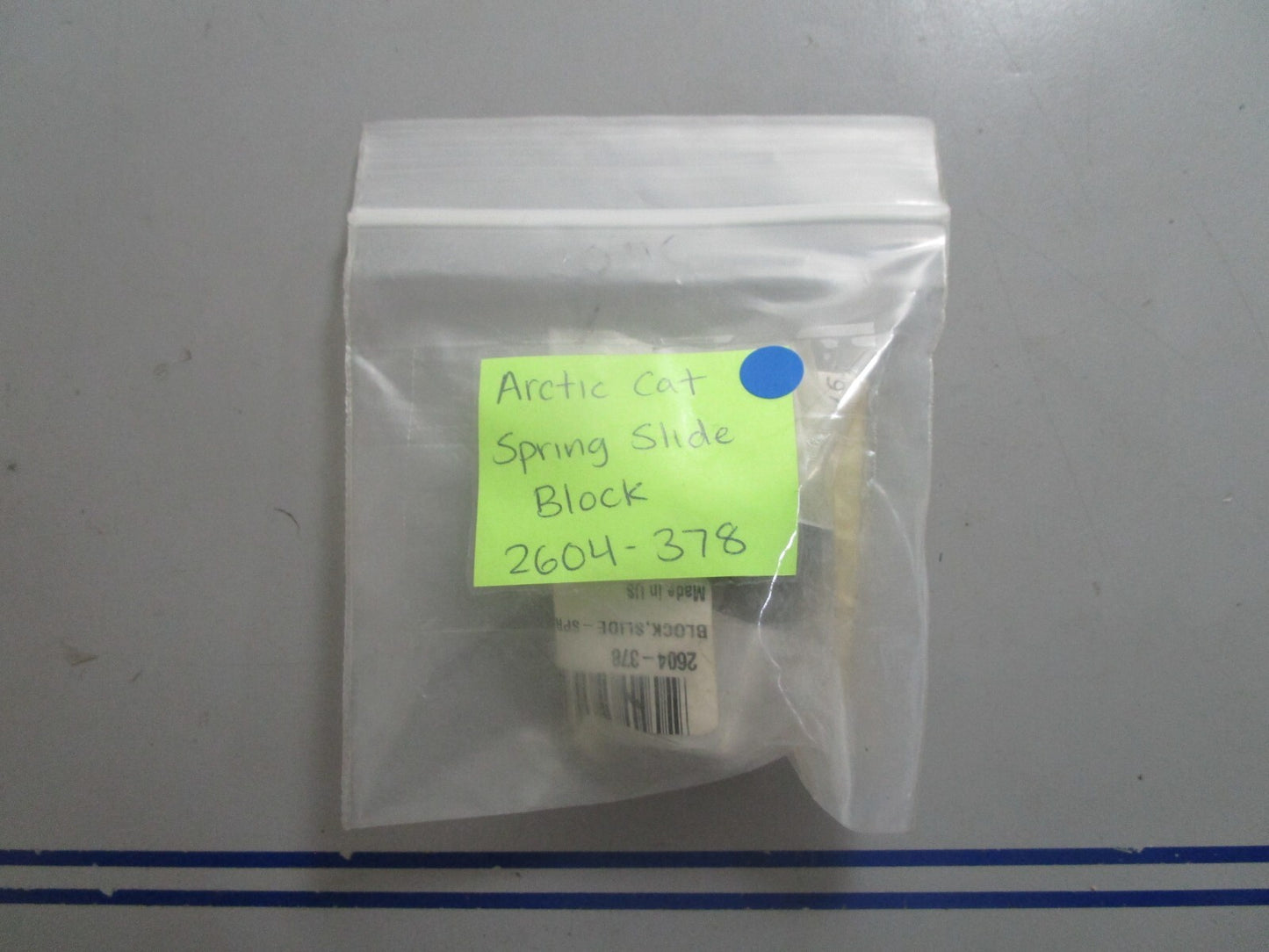 *NEW OEM* 0810 Arctic Cat Spring Slide Block 2604-378