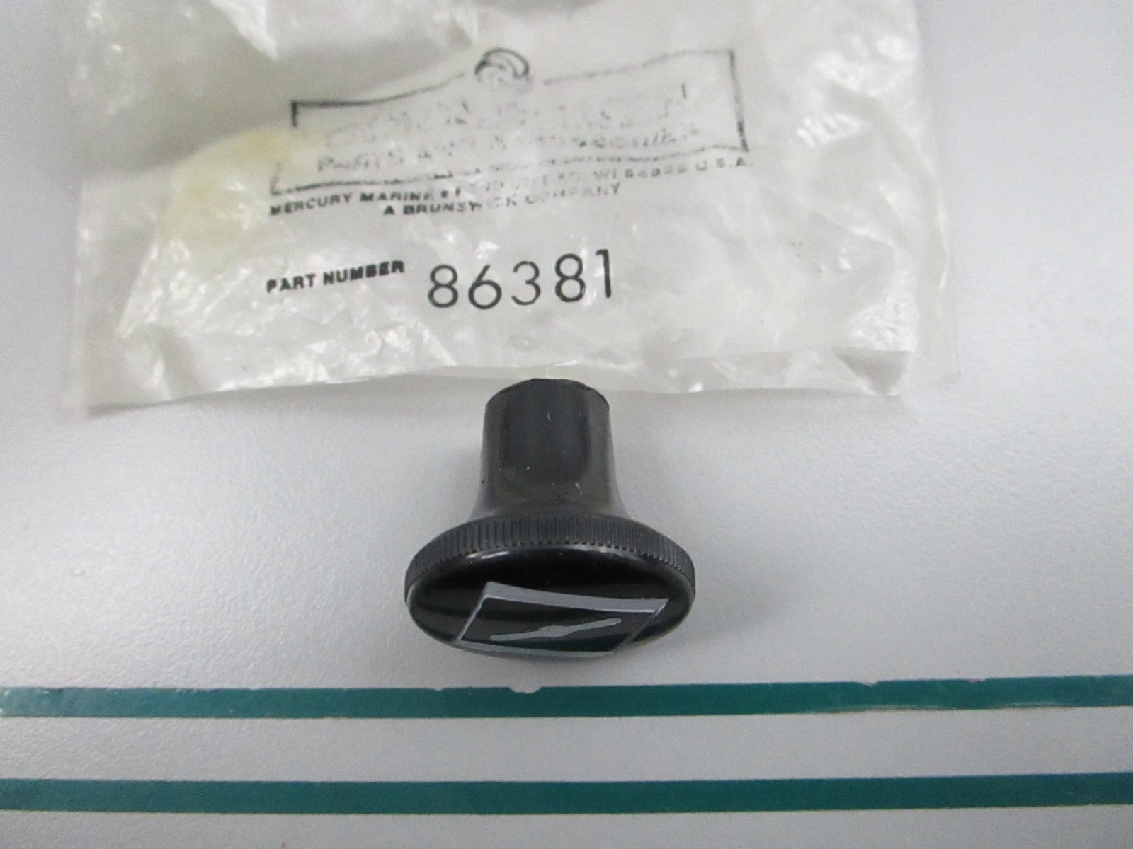 NEW OEM 86381 Mercury Quicksilver Choke Knob 0810
