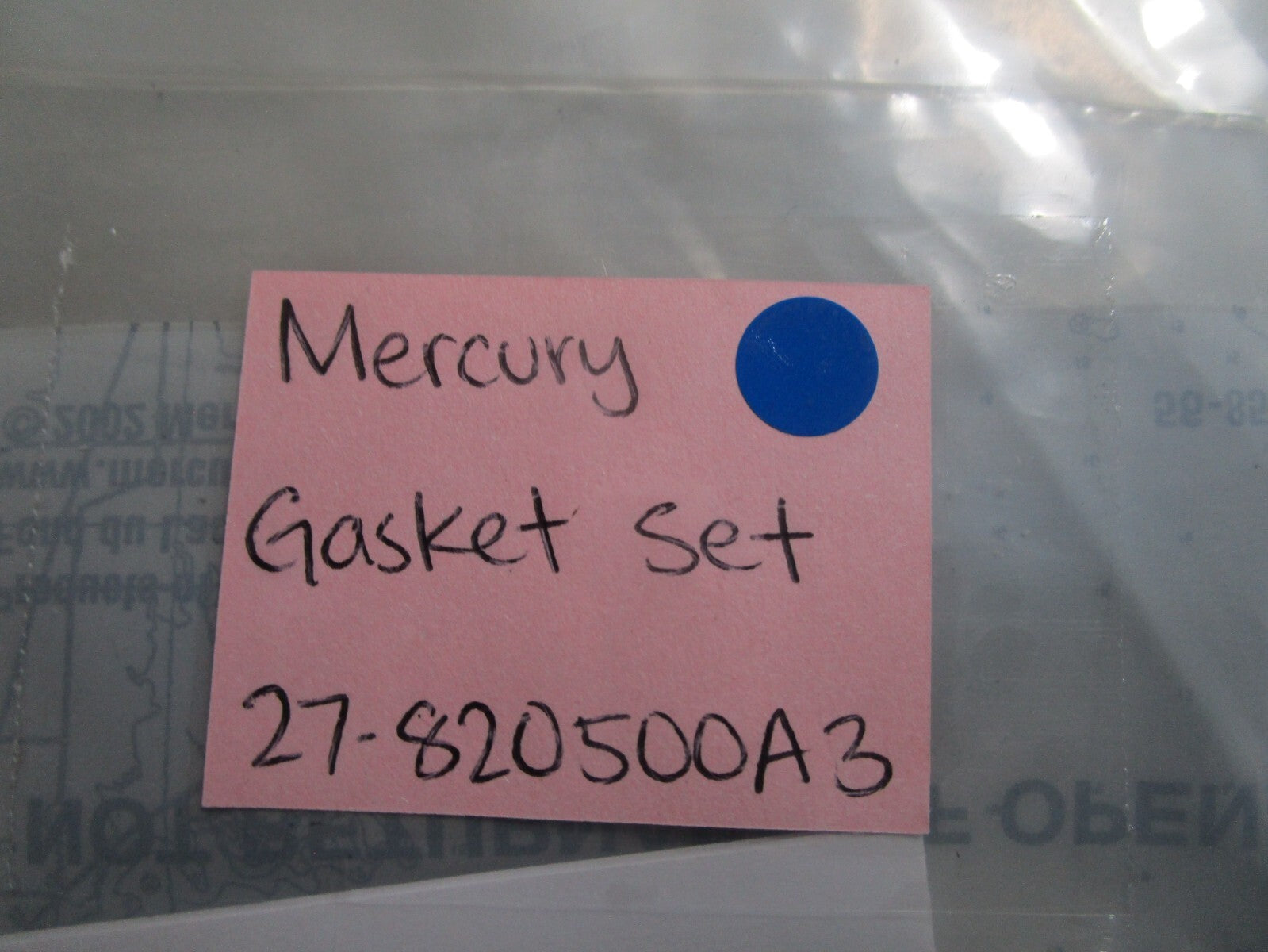 *NEW OEM* 0810 Mercury Quicksilver Gasket Set 27-820500A3