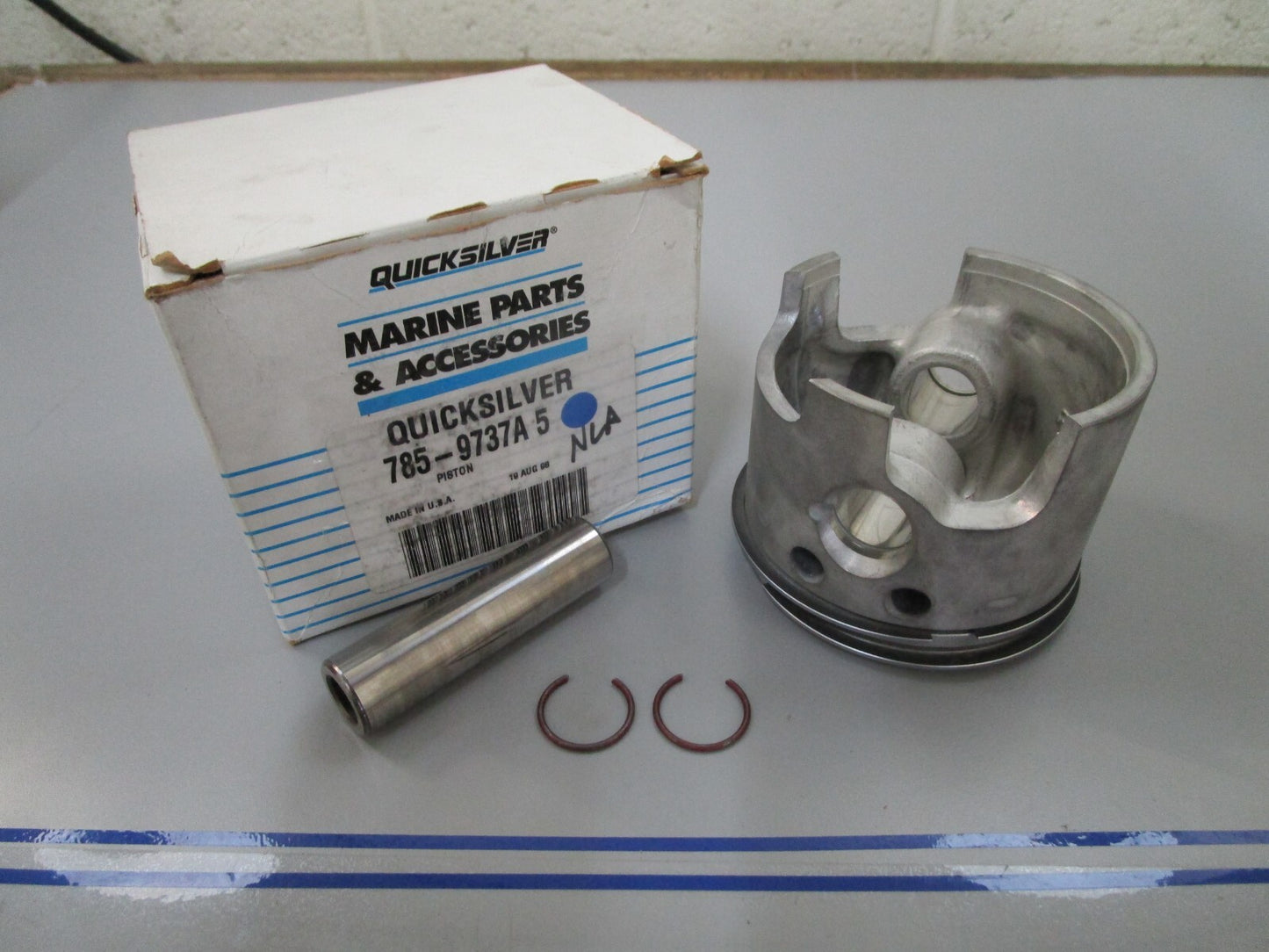 *NEW OEM* Mercury Mariner 1991 135 150 175 200 hp .015 Port Piston 785-9737A5