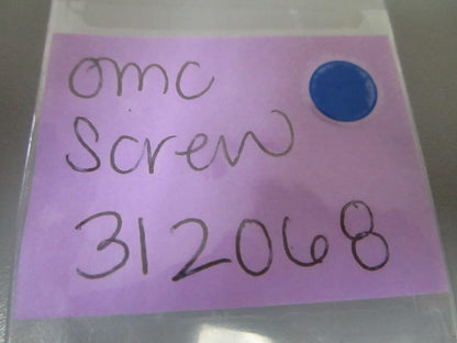 NEW OEM 312068 0312068 OMC Johnson Evinrude Screw 0810