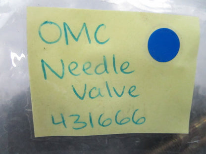 *NEW OEM* 0810 OMC Johnson Evinrude Needle Valve 431666 0431666