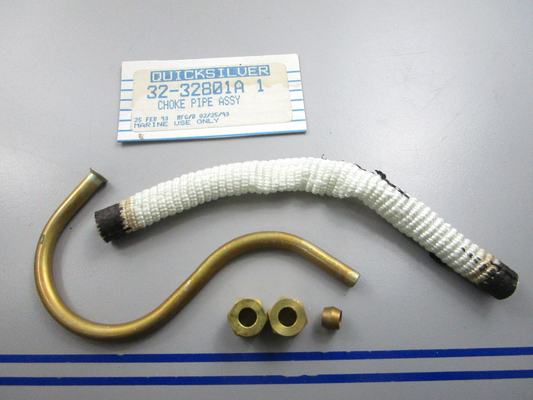 NEW OEM 32-32801A1 Mercury Quicksilver Choke Pipe Assembly 0810