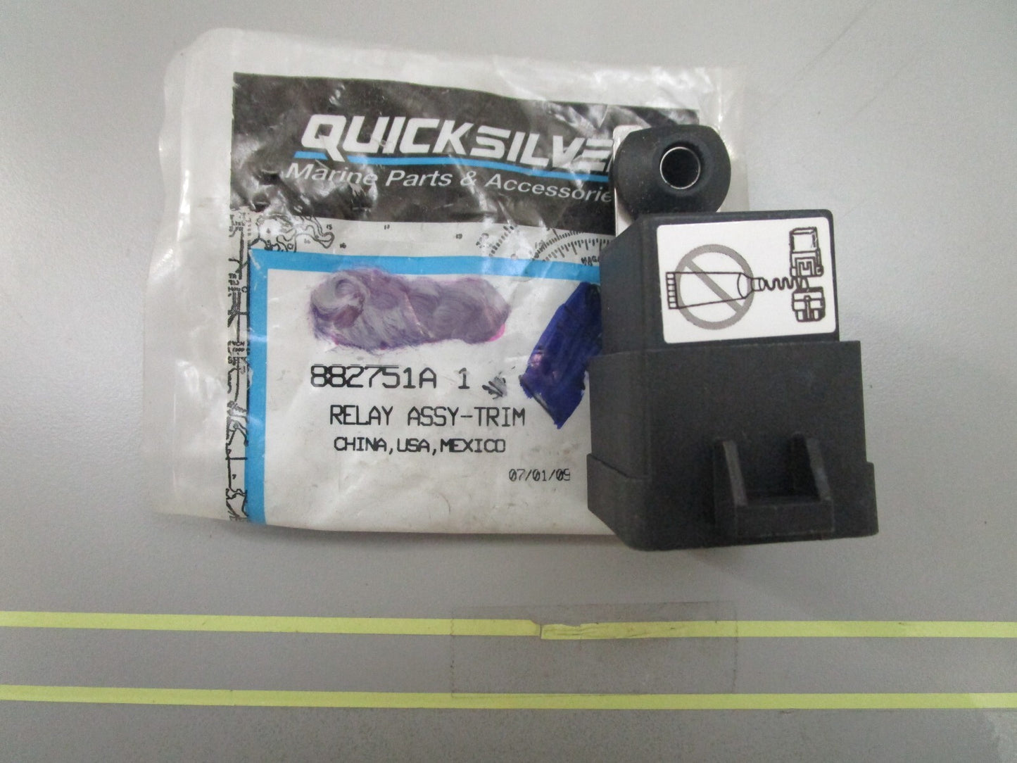 *NEW OEM* 0810 Mercury Quicksilver Trim Relay 883751A1