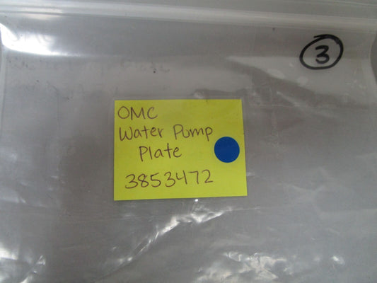 *NEW OEM*0770 OMC Johnson Evinrude Water Pump Plate 3853472 03853472