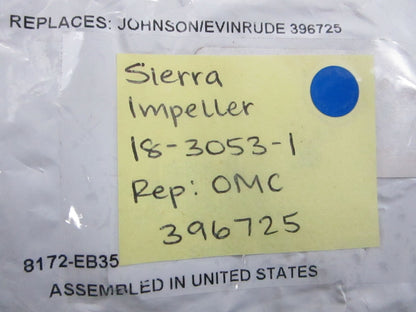 NEW 18-3053-1 Replaces: OMC 396725 0396725 Sierra Impeller 0810