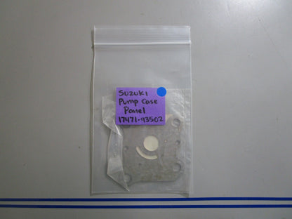 *NEW OEM* 0810 Suzuki Pump Case Panel 17471-93502