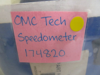 *NEW OEM* 0820 OMC Tech Series 0-90MPH Speedometer 174820 0174820