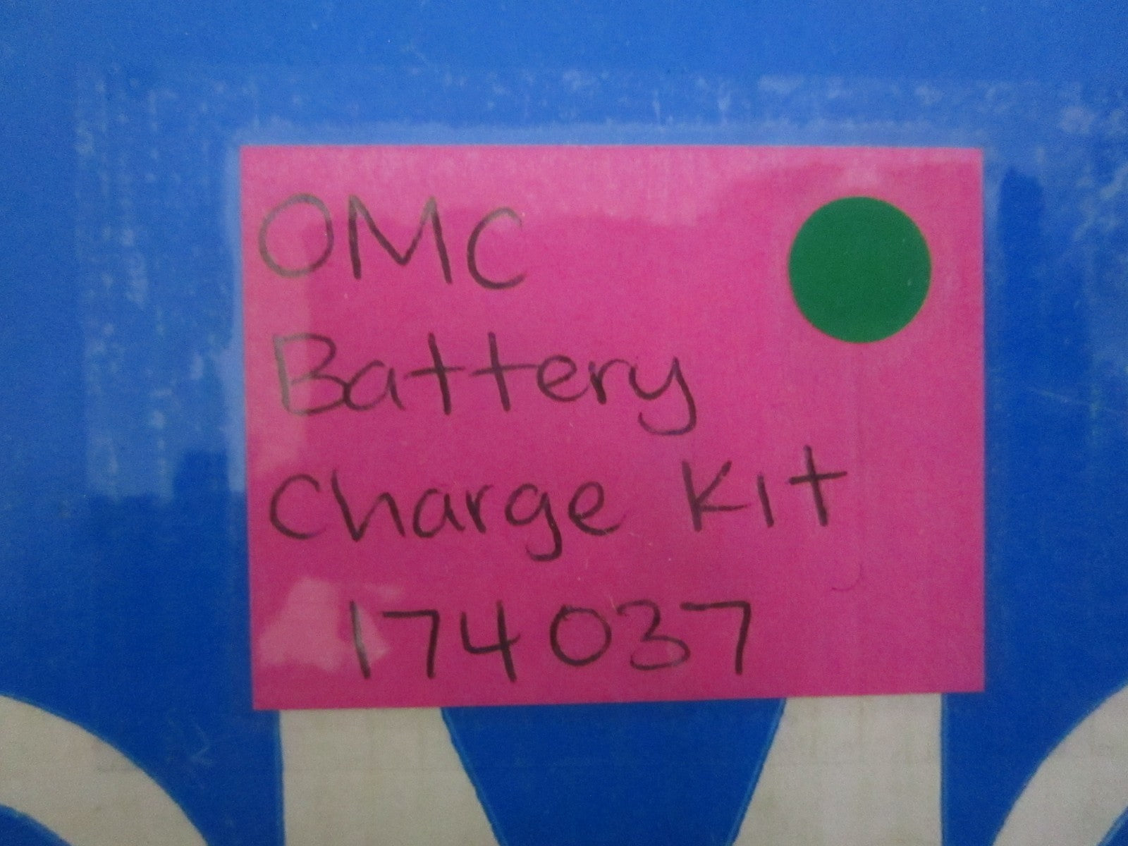 NEW OEM 174037 0174037 OMC Johnson Evinrude Battery Charge Kit 0820