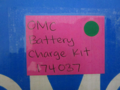 NEW OEM 174037 0174037 OMC Johnson Evinrude Battery Charge Kit 0820